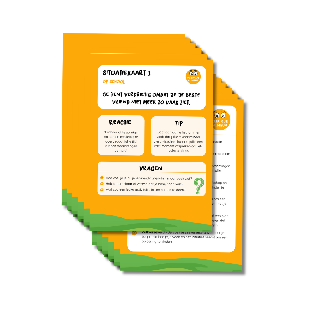 Kleur je humeur set 5x onderbouw - 5x bovenbouw