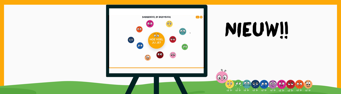 De vernieuwde tool van Kleur je Humeur voor in de klas