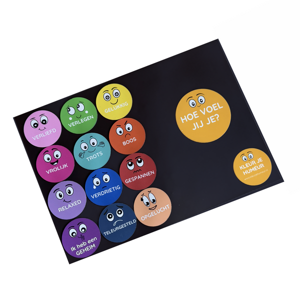 Kleur je Humeur mapje – Complete magnetenset voor thuis of 1-op-1 gebruik